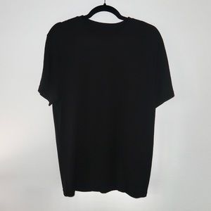 Black 100% Merino Tee